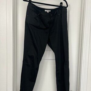CAbi #798 Sateen Bree Skinny Black Pants